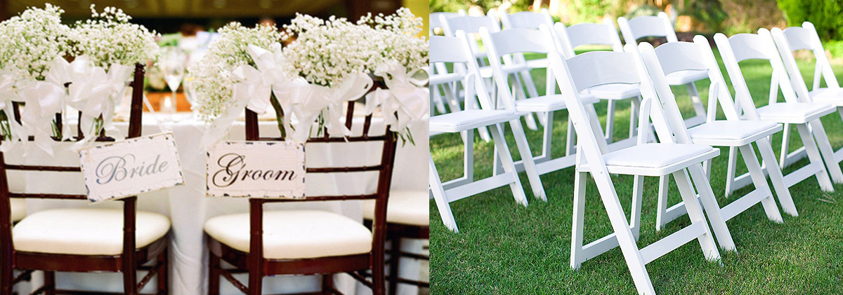 wooden chairs for weddings